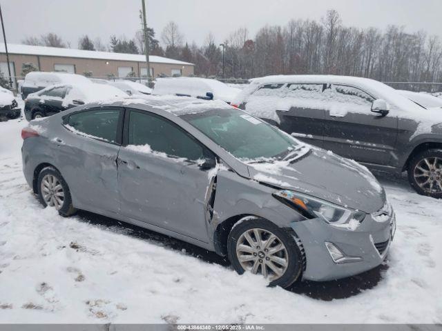  Salvage Hyundai ELANTRA