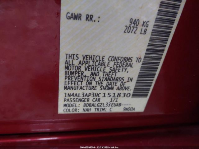 Nissan Altima 2.5 S Image 4