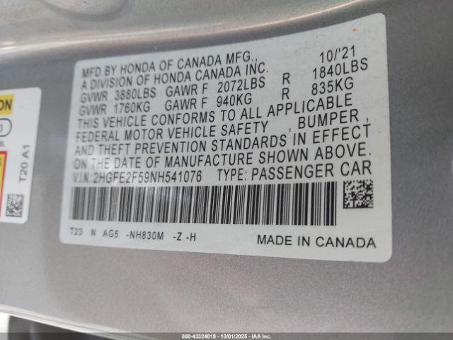 Honda Civic Sport Image 11