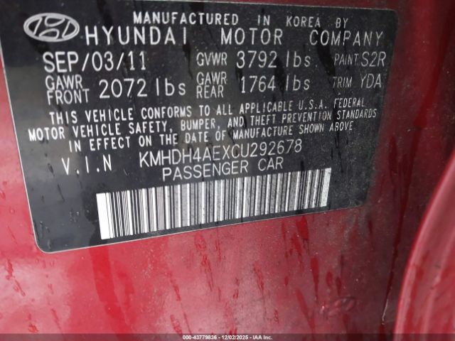 Hyundai ELANTRA Limited (ulsan Plant) Image 5