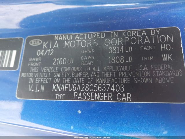 Kia Forte Ex Image 12