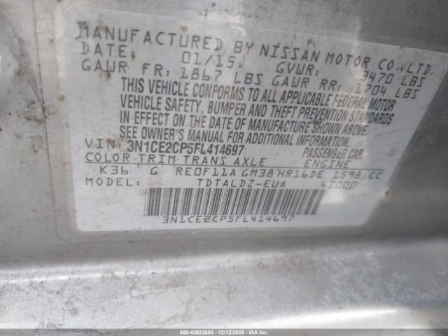 Nissan Versa Image 10