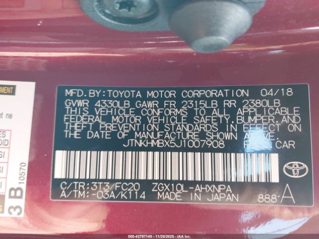 Toyota C-HR Xle Image 4