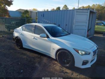  Salvage INFINITI Q50
