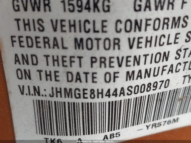 Honda Fit Sport Image 9