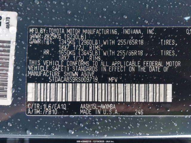 Toyota Grand Highlander Hybrid Xle Image 20