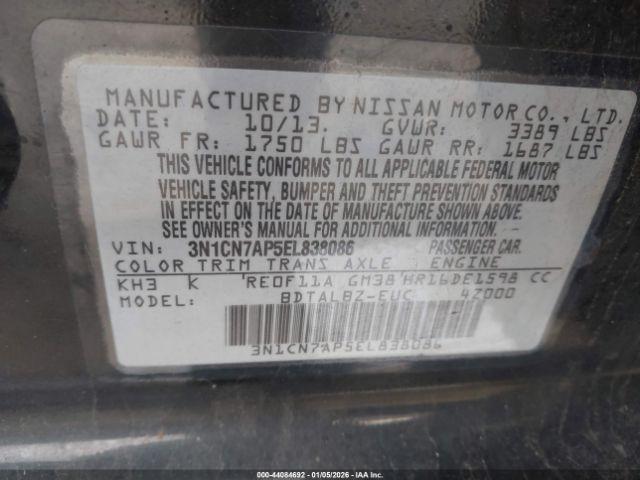 Nissan Versa 1.6 Sv Image 7