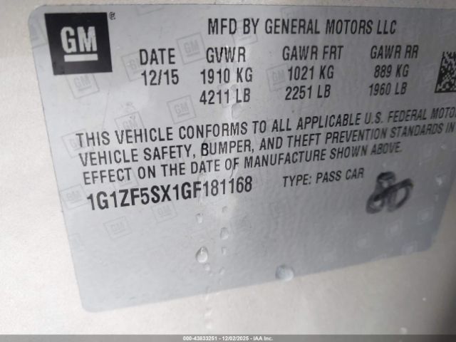 Chevrolet Malibu 2lt Image 8