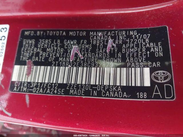 Toyota Corolla S Image 4