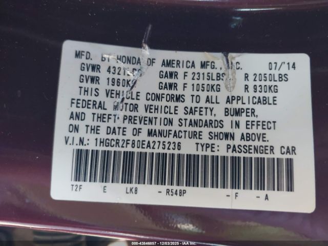 Honda Accord Ex-l Image 2