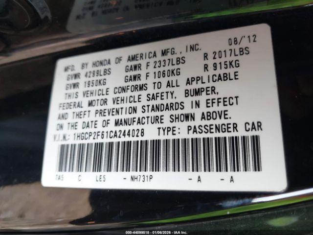 Honda Accord 2.4 Se Image 2