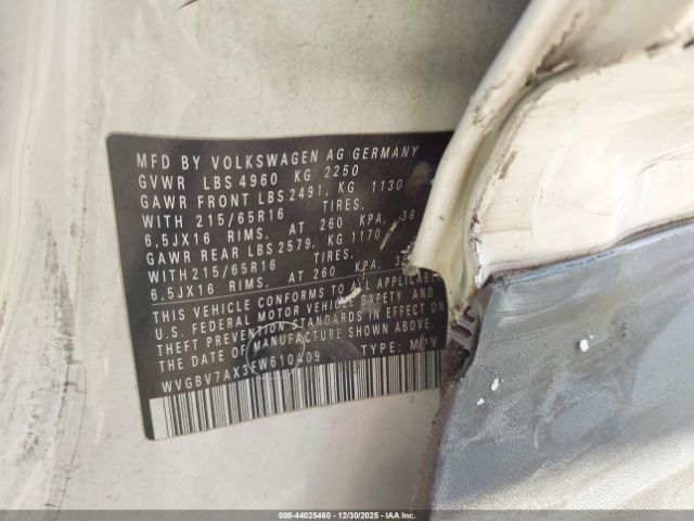 Volkswagen Tiguan S Image 14