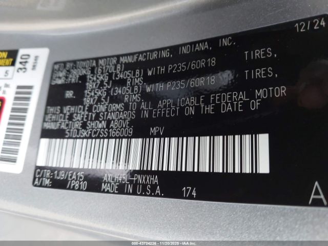 Toyota Sienna Xle Image 12