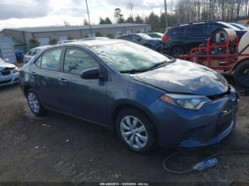  Salvage Toyota Corolla