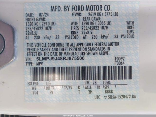 Lincoln Nautilus Black Label Image 14