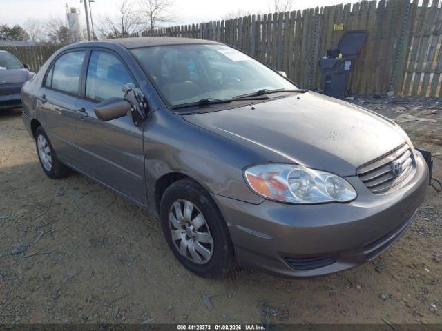  Salvage Toyota Corolla